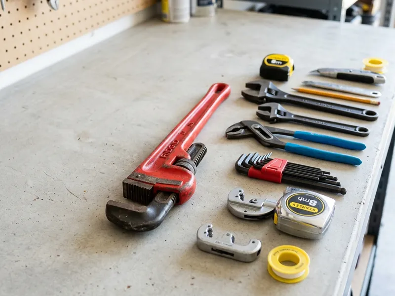 Professional plumbers in Regent, ND equipped with top-tier tools for residential and commercial plumbing services.
